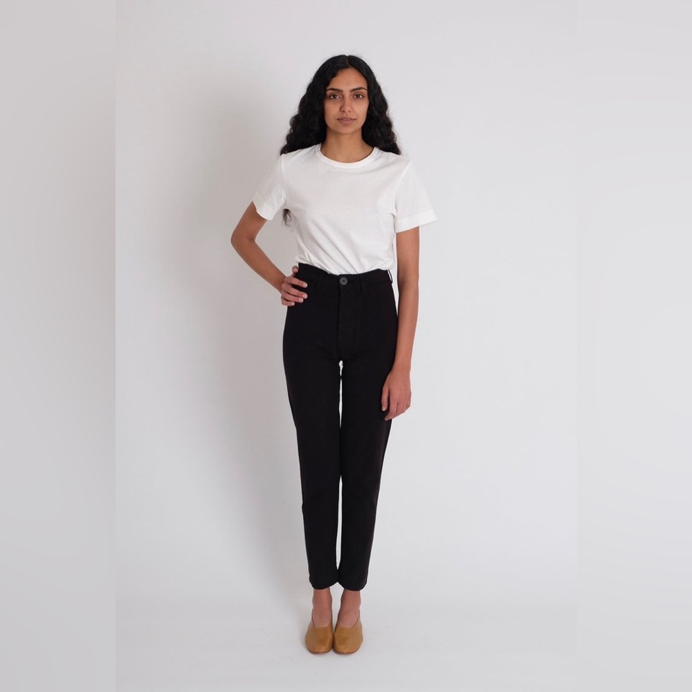 Jesse Kamm Ranger Pant, Black, Size 8 (Taken in at the waist)